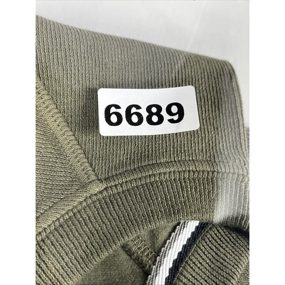 American Giant Shirt Mens Medium French Rib Long Sleeve Olive Green Knit Tee USA - Picture 12 of 12